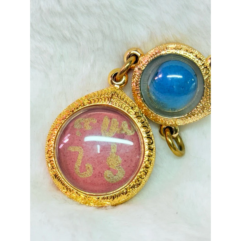 佛牌殼 鈦金滿鑽開合殼25*25mm
