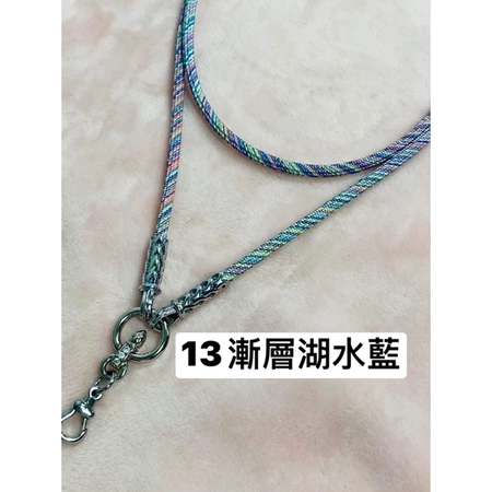 佛牌項鍊 磁力編織 泰式裸空樣式鈦白金色下單處(11~13)