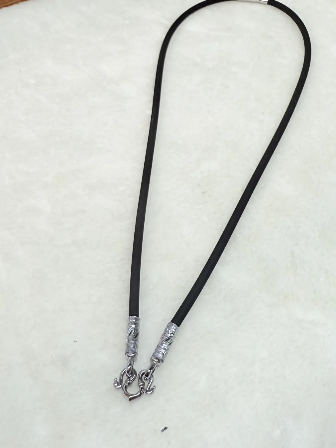 佛牌項鏈 負離子版鈦白金竹節雙快拆頭 單掛 or前三掛