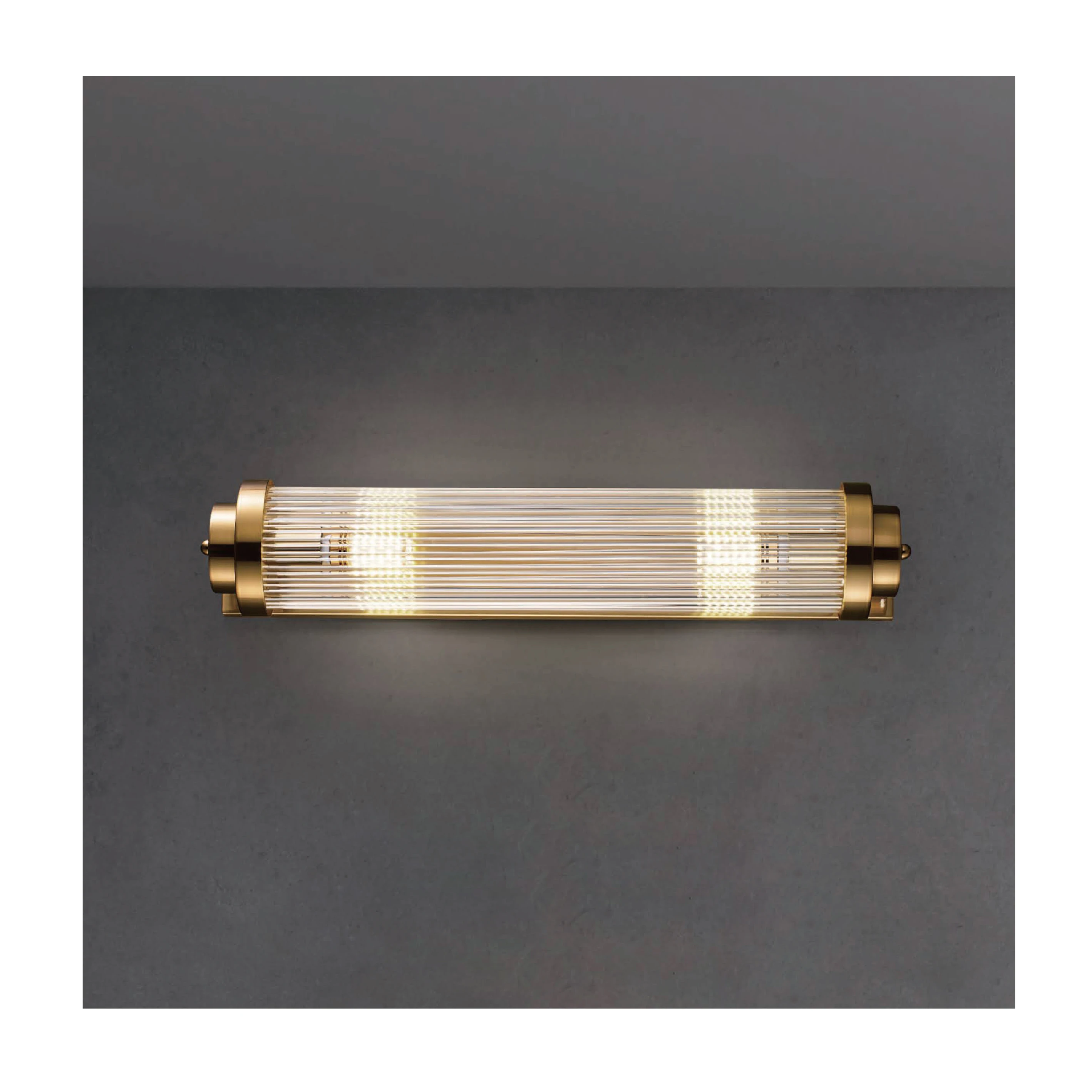 【一刻光】質感壁燈《台中實體門市》 LED E14X2另計 鋼材電鍍 玻璃棒 玄關壁燈 裝飾壁燈 水晶壁燈 造型壁燈
