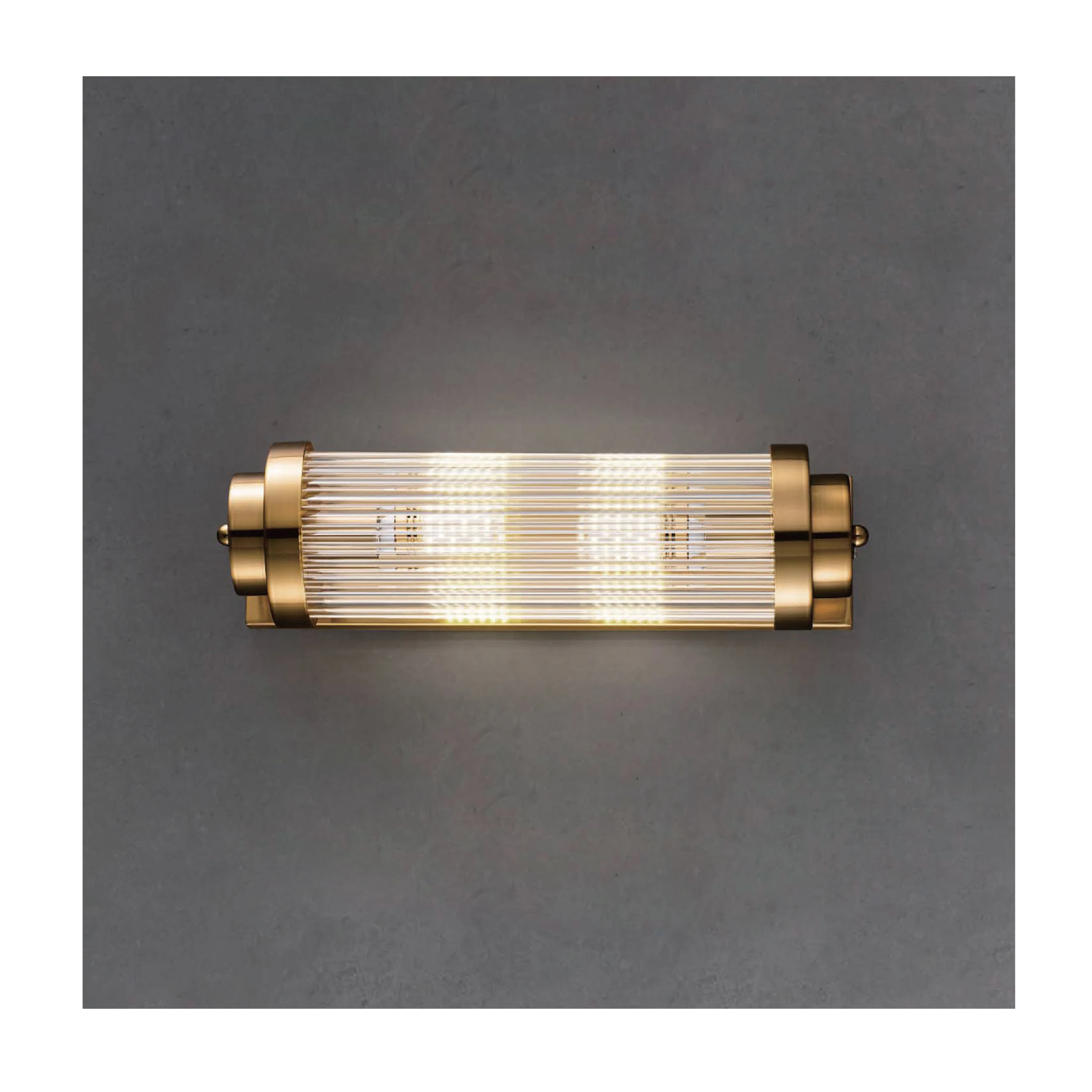 【一刻光】質感壁燈《台中實體門市》 LED E14X2另計 鋼材電鍍 玻璃棒 玄關壁燈 裝飾壁燈 水晶壁燈 造型壁燈