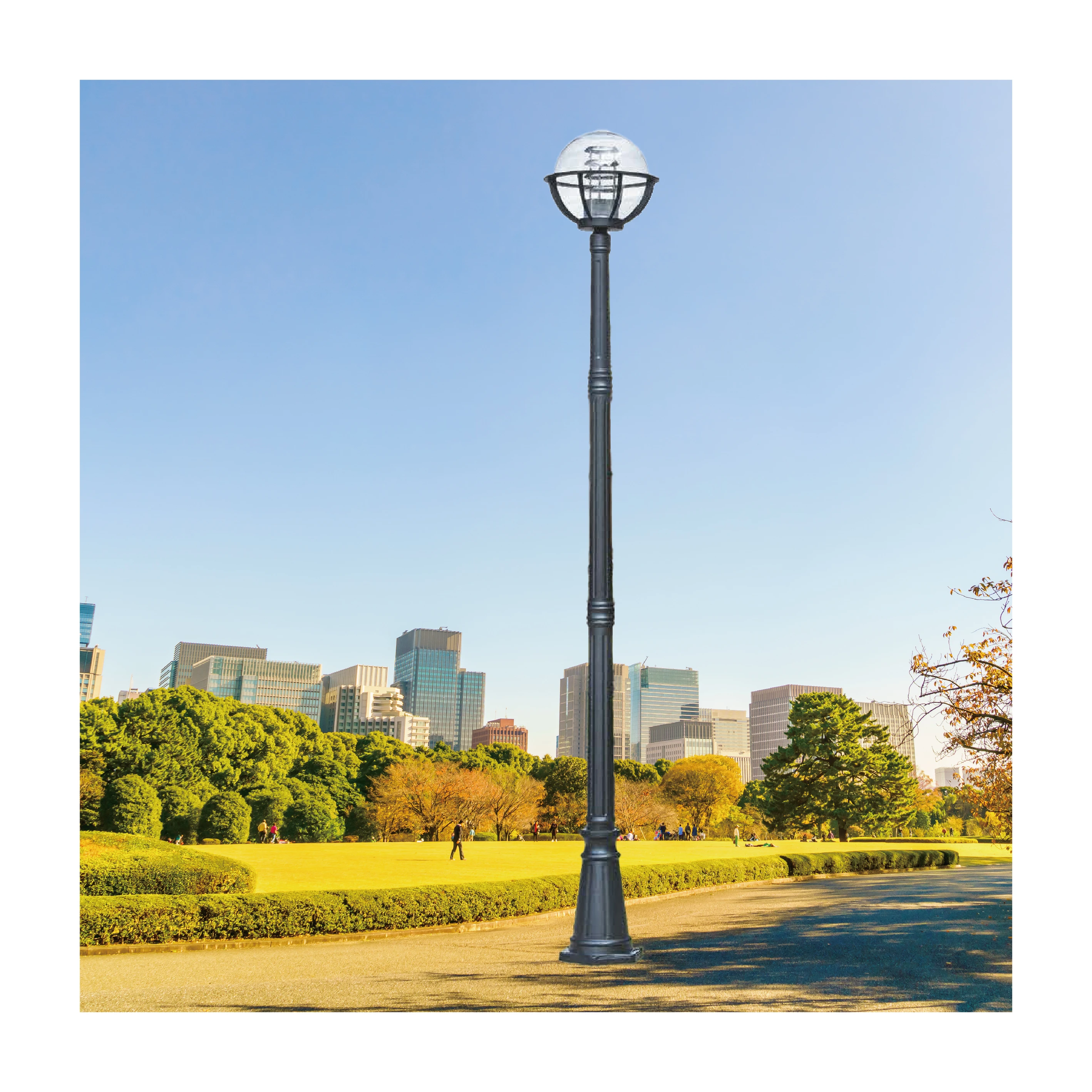 【一刻光】質感戶外燈《台中實體門市》 LED E27x1 另計 戶外燈具 燈柱 景觀燈 庭園照明 高燈 路燈