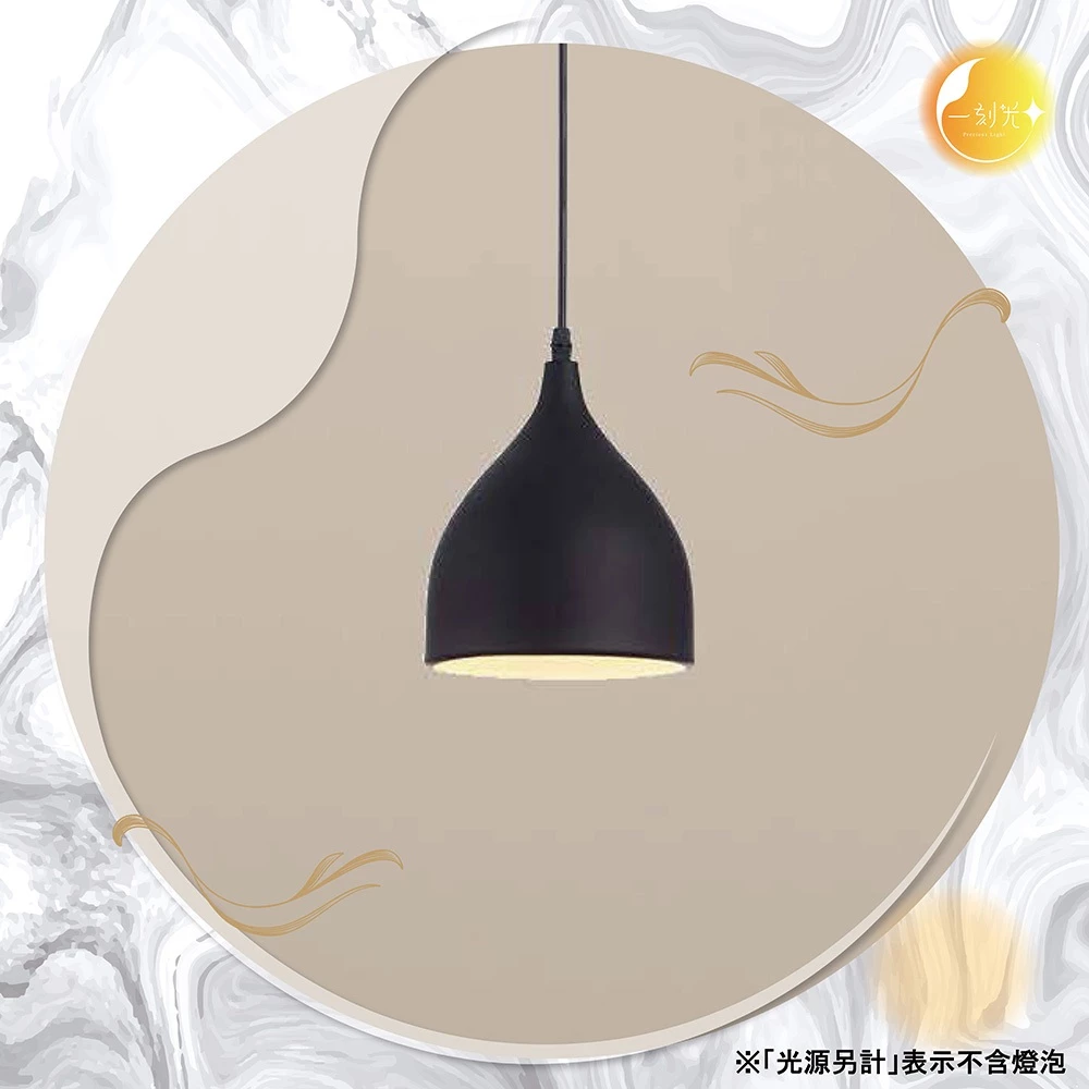 【一刻光】工業風亞光吊燈《台中實體門市》 工業風格吊燈 可換燈泡 吊線長度可調 餐吊燈