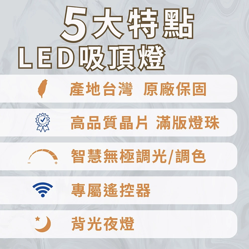 《台中實體門市》原廠保固 LED吸頂燈 55W/75W/95W 智慧遙控調光調色 背光小夜燈 多段調節吸頂燈 電燈
