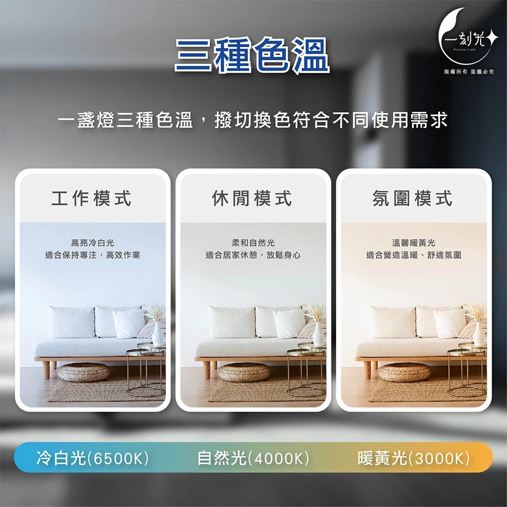 《台中實體門市》現貨 LED三色調撥崁燈 7cm.9cm.15cm 附快速接頭 三色撥切 7W.12W.15W嵌燈 保固