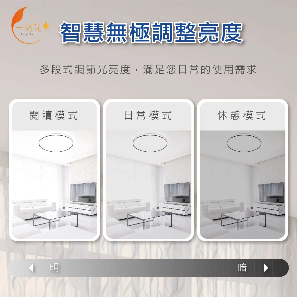 《台中實體門市》保固2年 65W LED調光調色吸頂燈 無極調光調色 小夜燈 吸頂燈 多段調節 四段壁切 電燈 燈飾