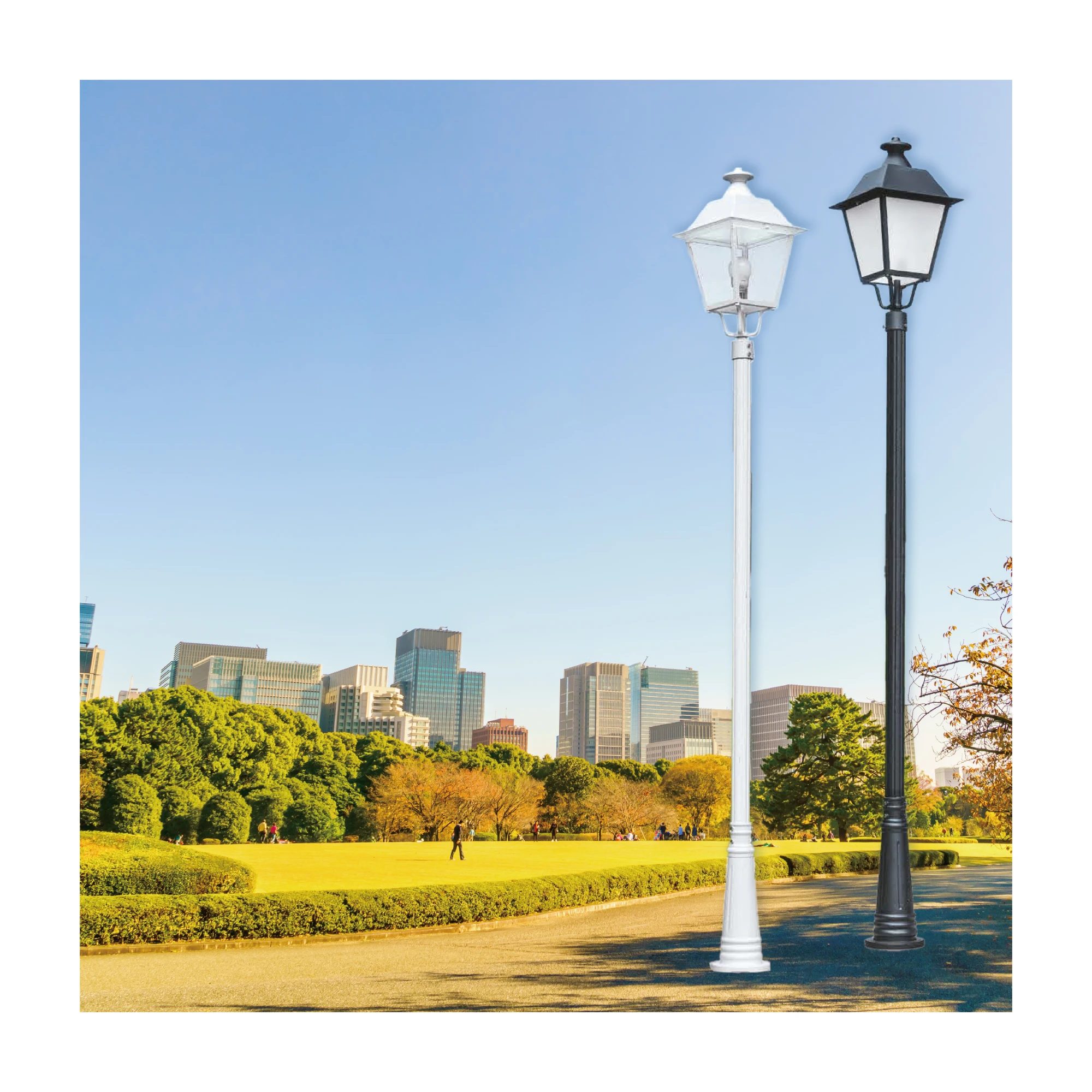 【一刻光】質感戶外燈《台中實體門市》 LED E27x1 另計 戶外燈具 燈柱 景觀燈 庭園照明 高燈 路燈