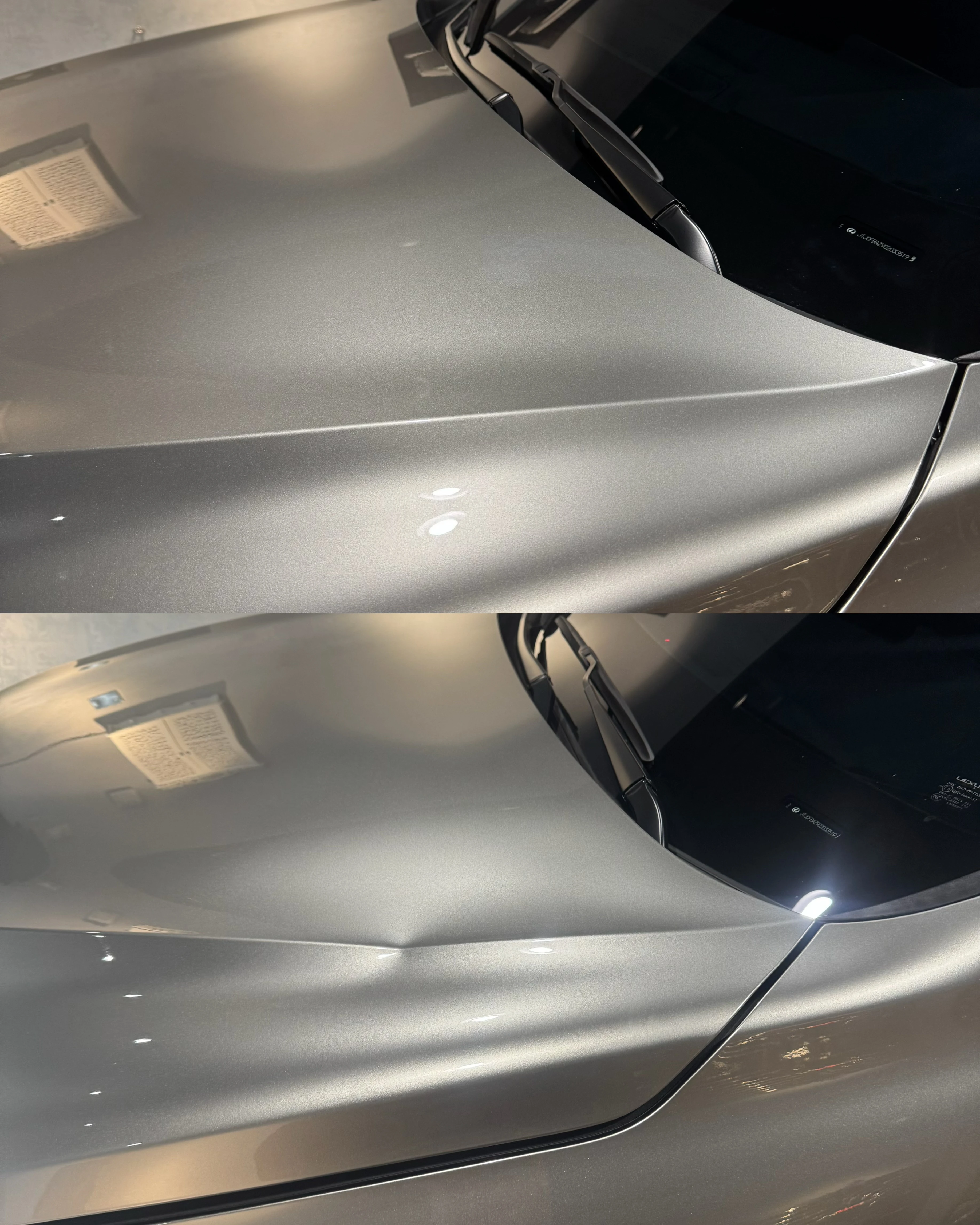 Lexus nx200 鋁合金引擎蓋凹痕修復｜台北凹痕修復｜新莊凹痕修復
