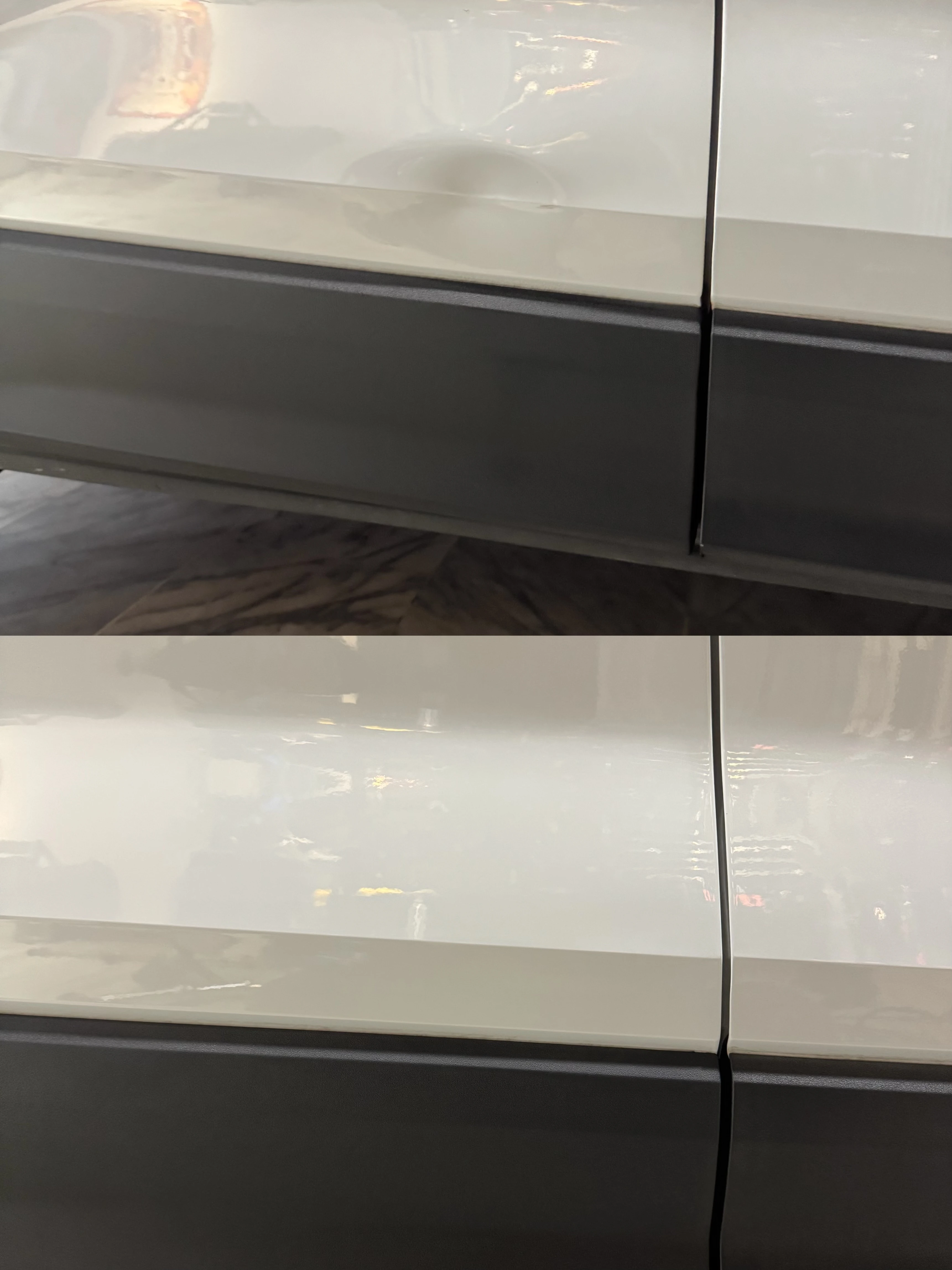 Audi Q2車門折線凹痕｜台北凹痕修復｜新莊凹痕修復