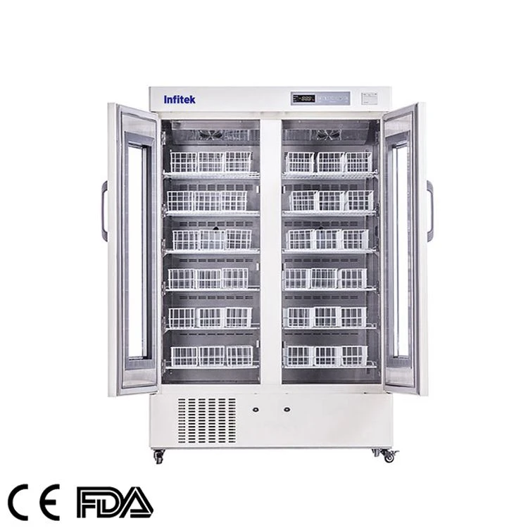 Double-Door Blood Bank Refrigerator, BR4-660, BR4-1000