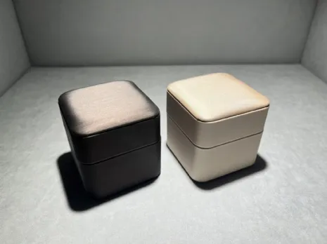 LED高型戒指盒 咖啡