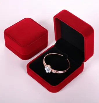 方形絨布手鐲盒( C圈)