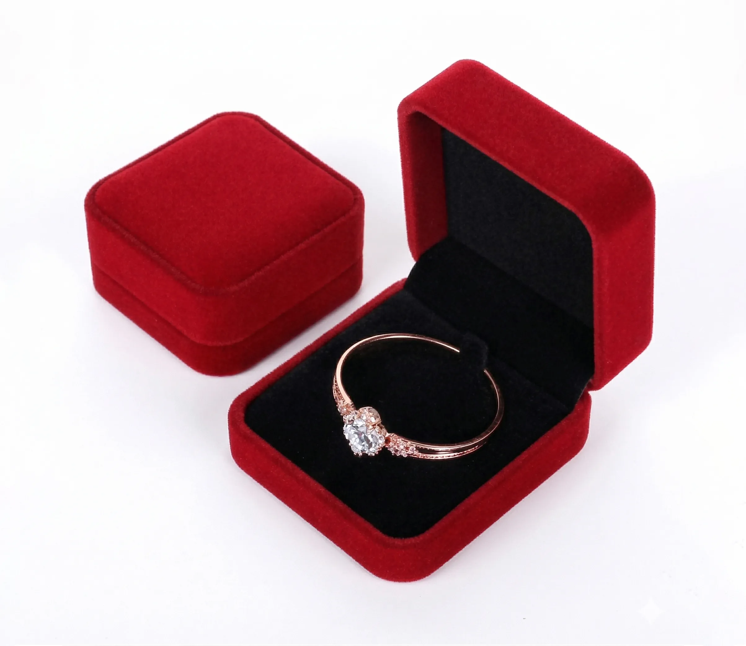 方形絨布手鐲盒( C圈)