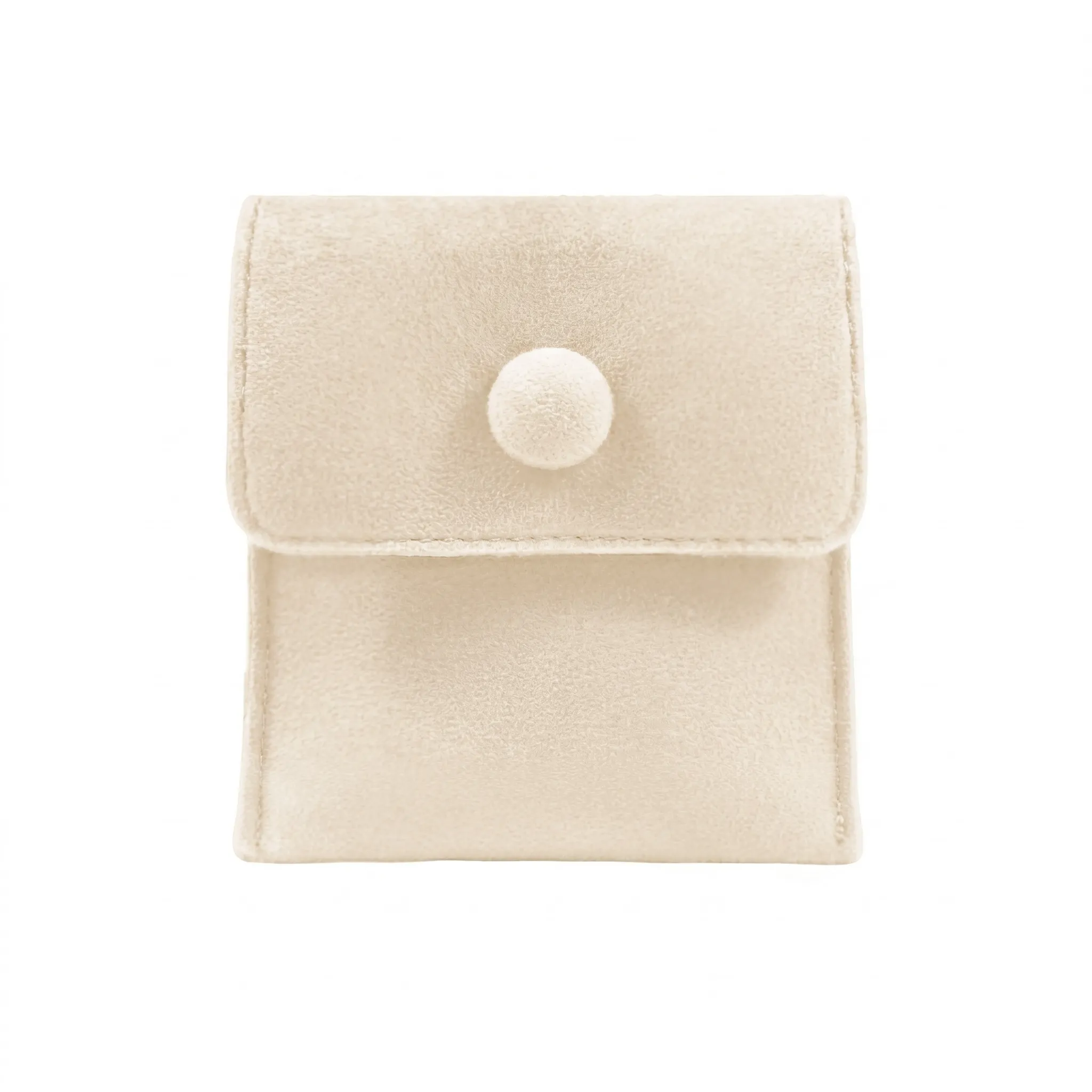 絨布鈕扣繡袋(小)-2入 