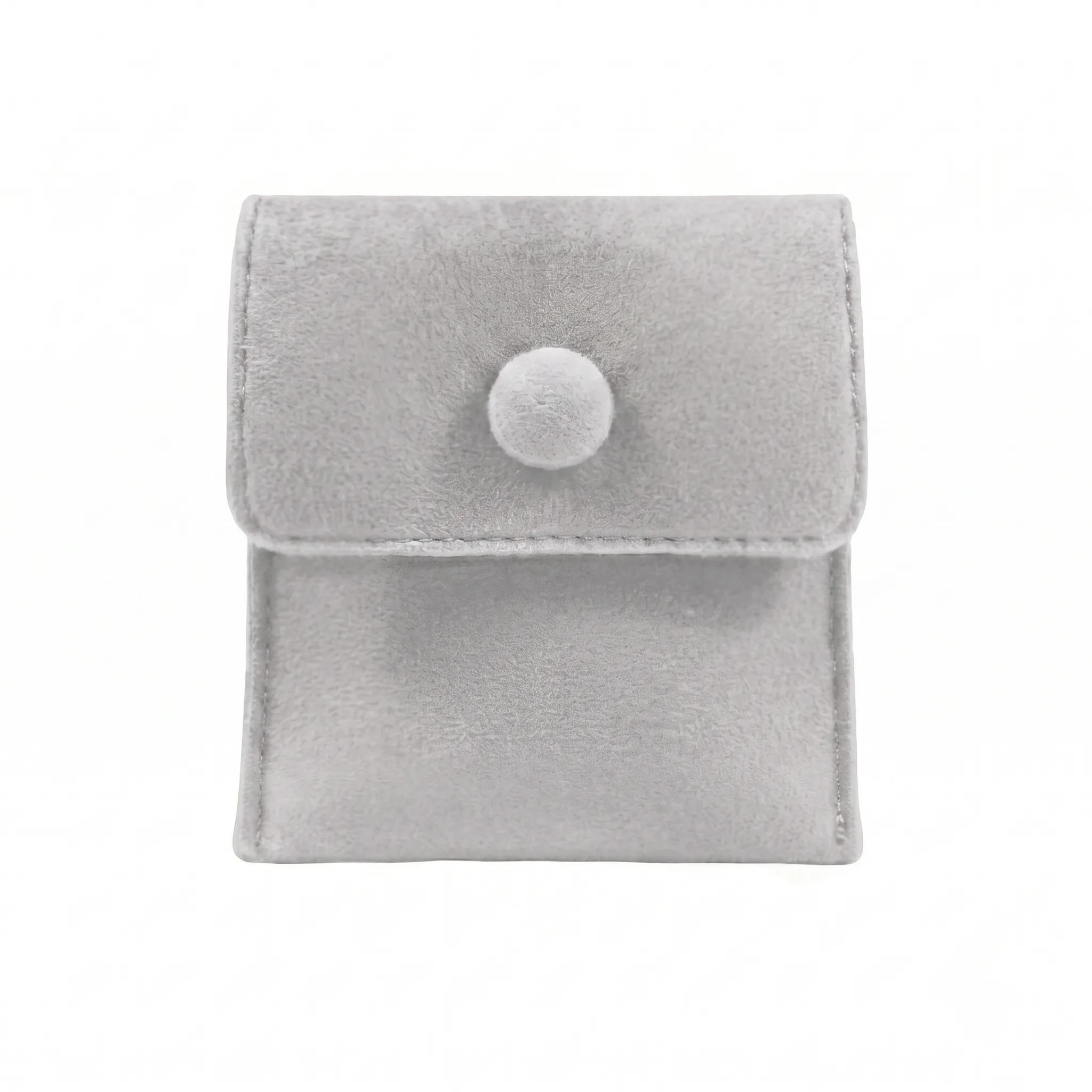 絨布鈕扣繡袋(小)-2入 