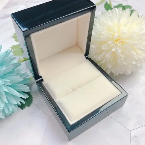 黑檀木烤漆戒指盒