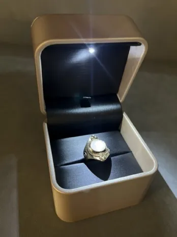 LED高型戒指盒 金
