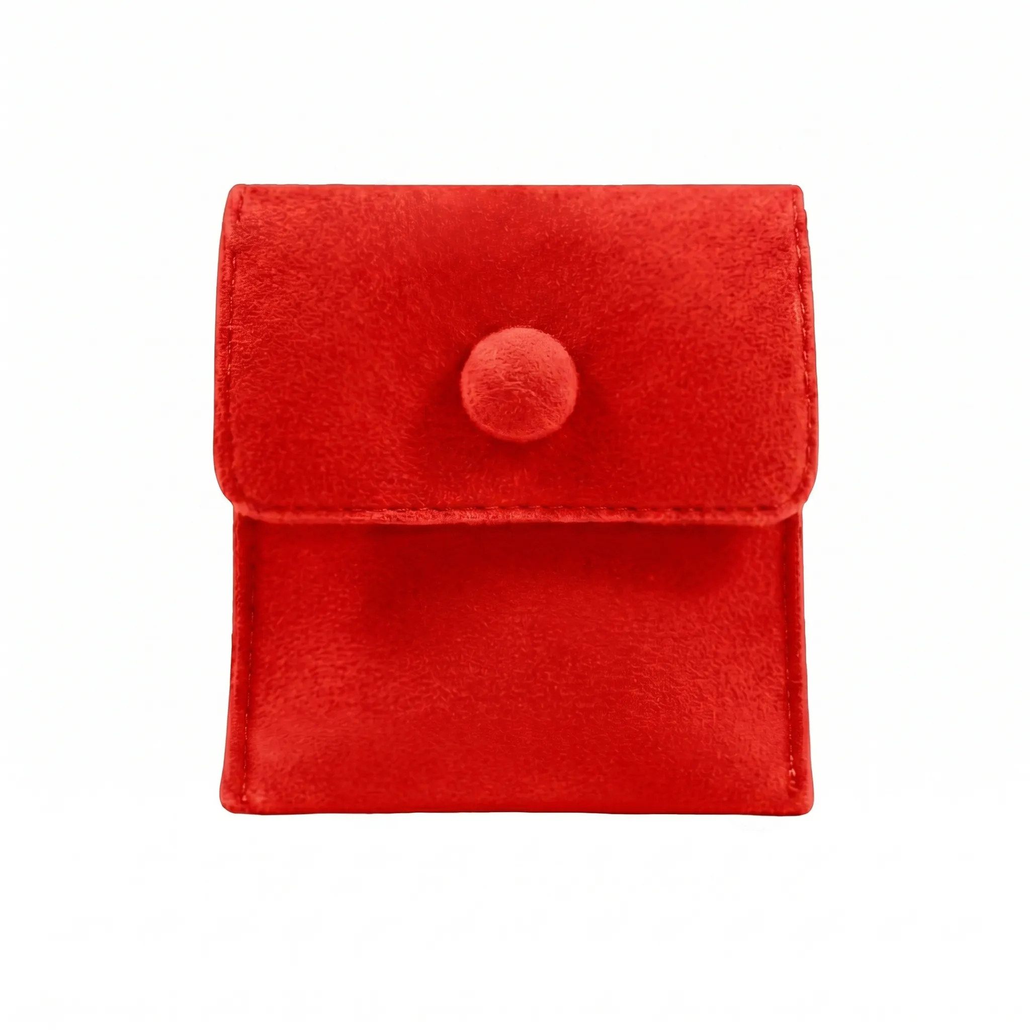 絨布鈕扣繡袋(小)-2入 