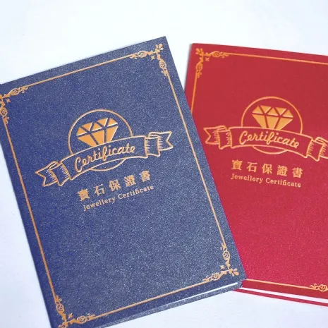 鑽石保證書(大) 藍 10入