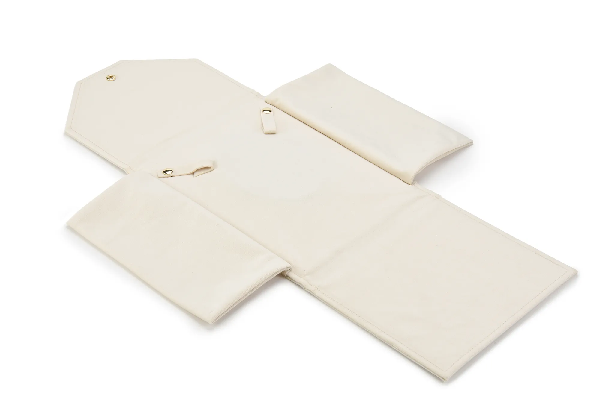 天鵝絨項鍊布包(中) 黑