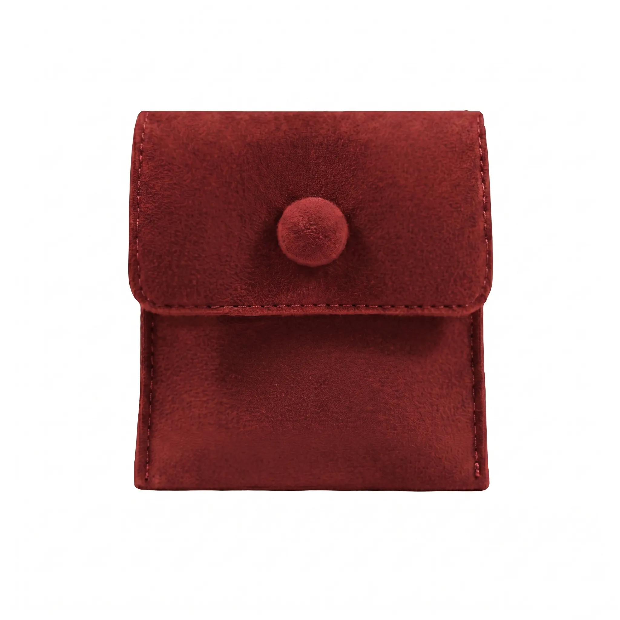 絨布鈕扣繡袋(小)-2入 