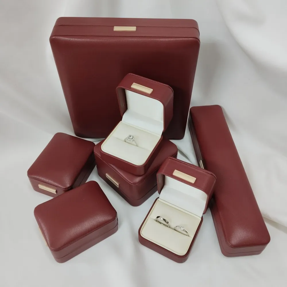 經典永恆皮革戒指盒