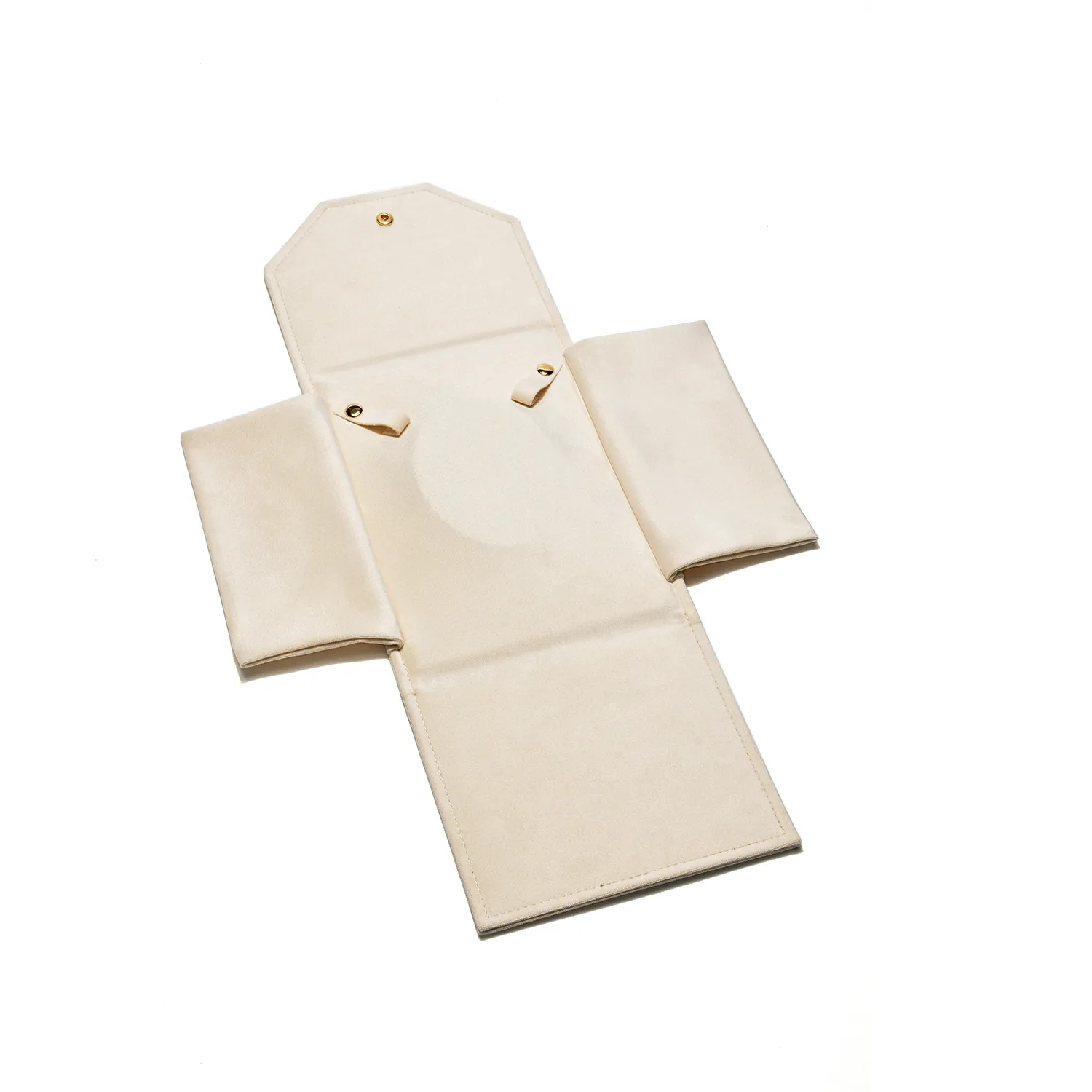 天鵝絨項鍊布包(中) 棕