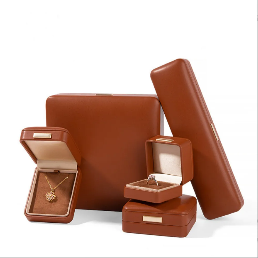 經典永恆皮革戒指盒