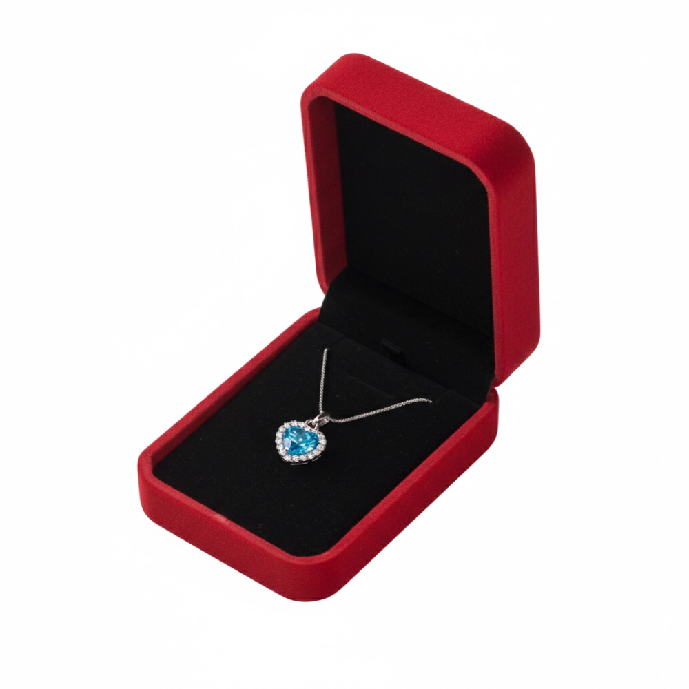 方形絨布項墜盒(大)