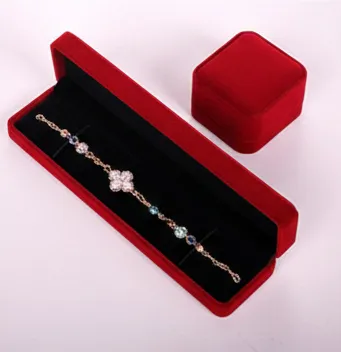 方形絨布手鍊盒