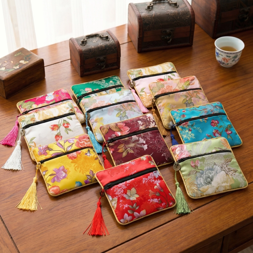 錦繡拉鍊包(2入)