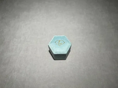 (缺)馬卡龍星煥戒指盒 Tiffany綠