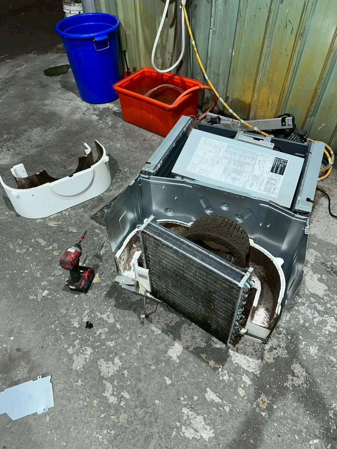 窗型冷氣保養