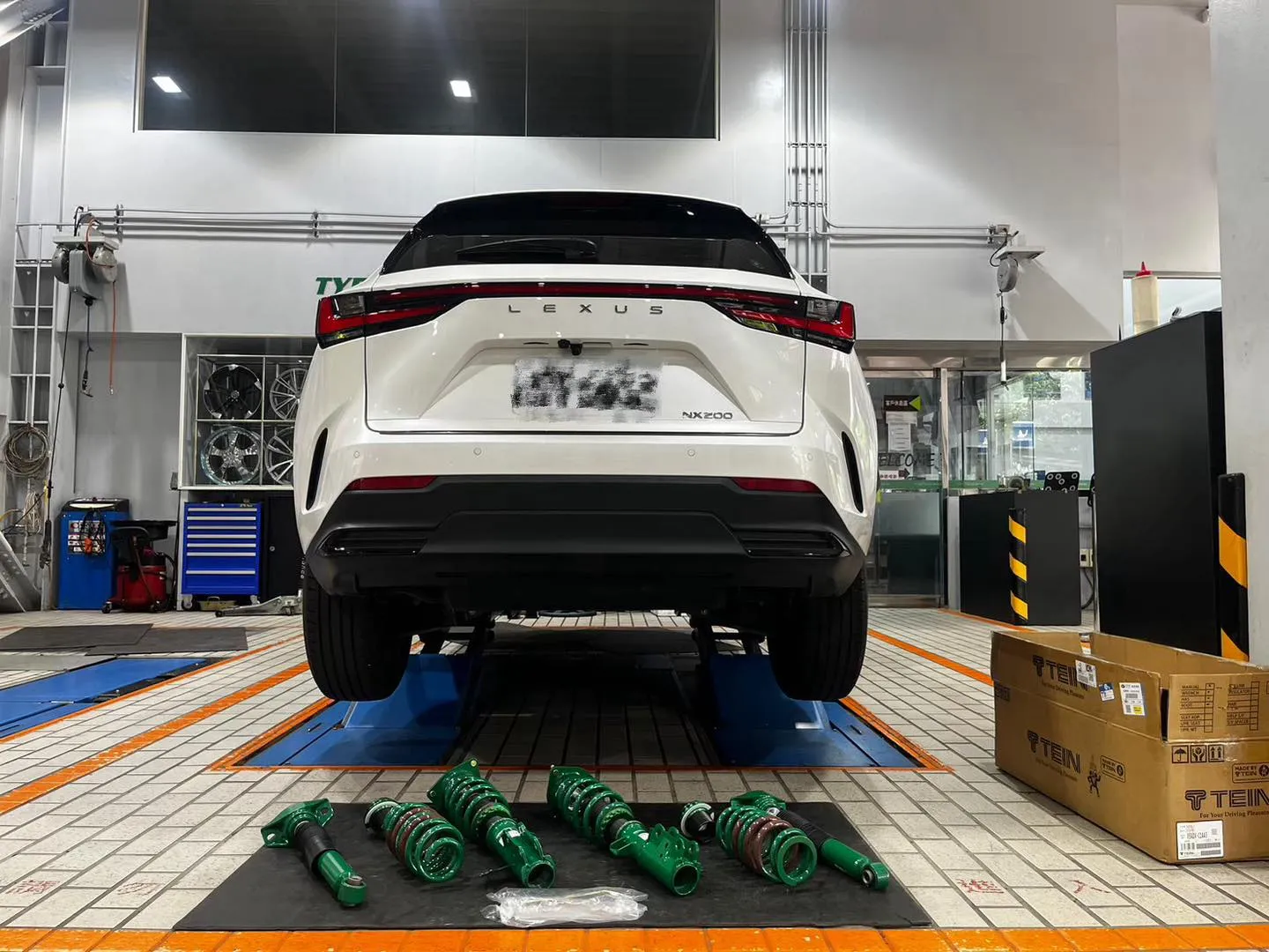 LEXUS NX200 升級 TEIN 避震器