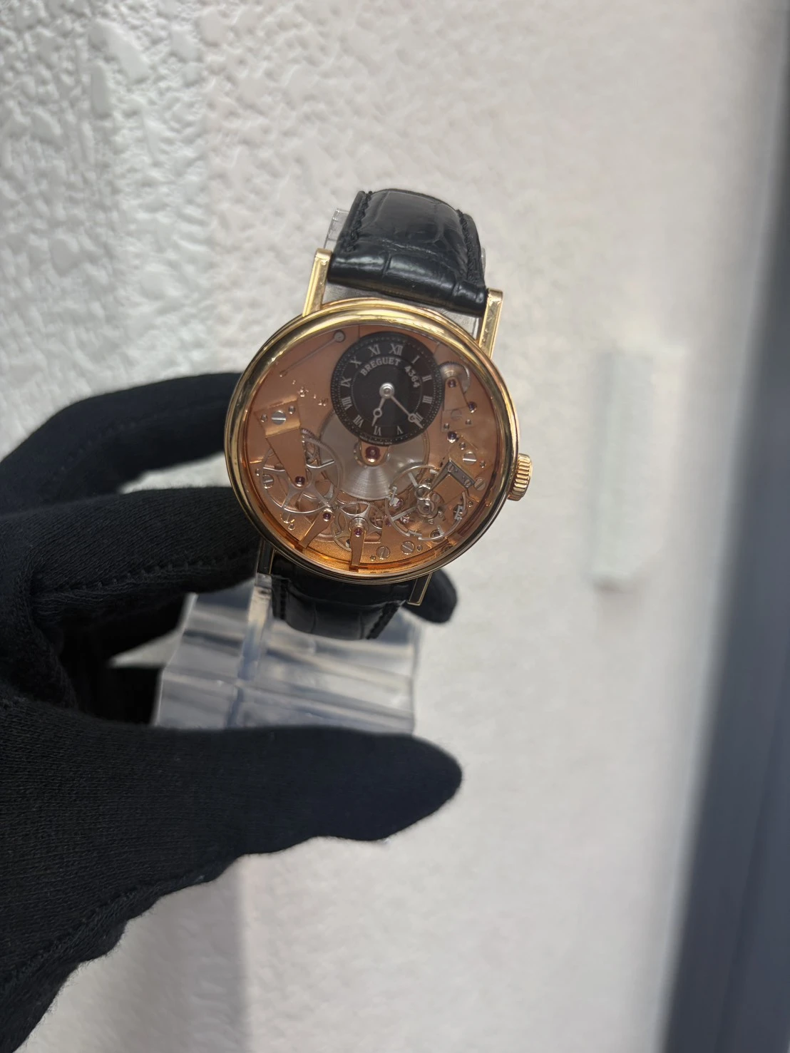 Breguet 寶璣 Tradition 傳藝系列 18K玫瑰金手動上鍊機械腕錶