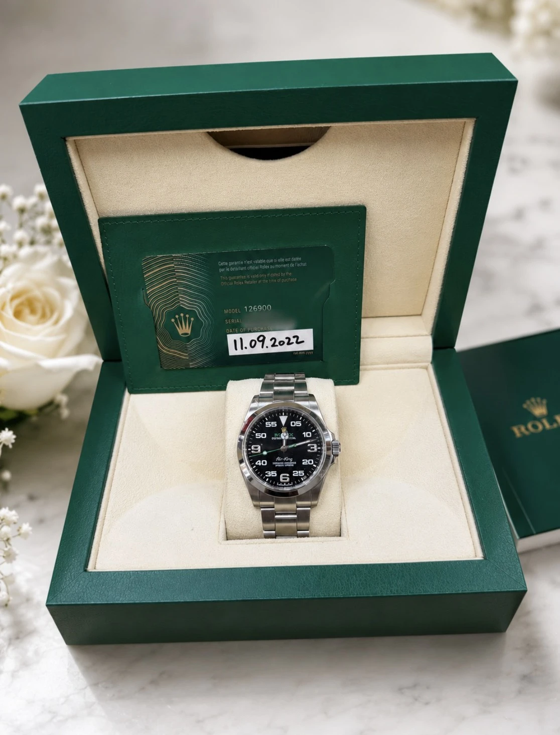 勞力士Rolex 126900 Air-King 空中霸王型 飛行錶