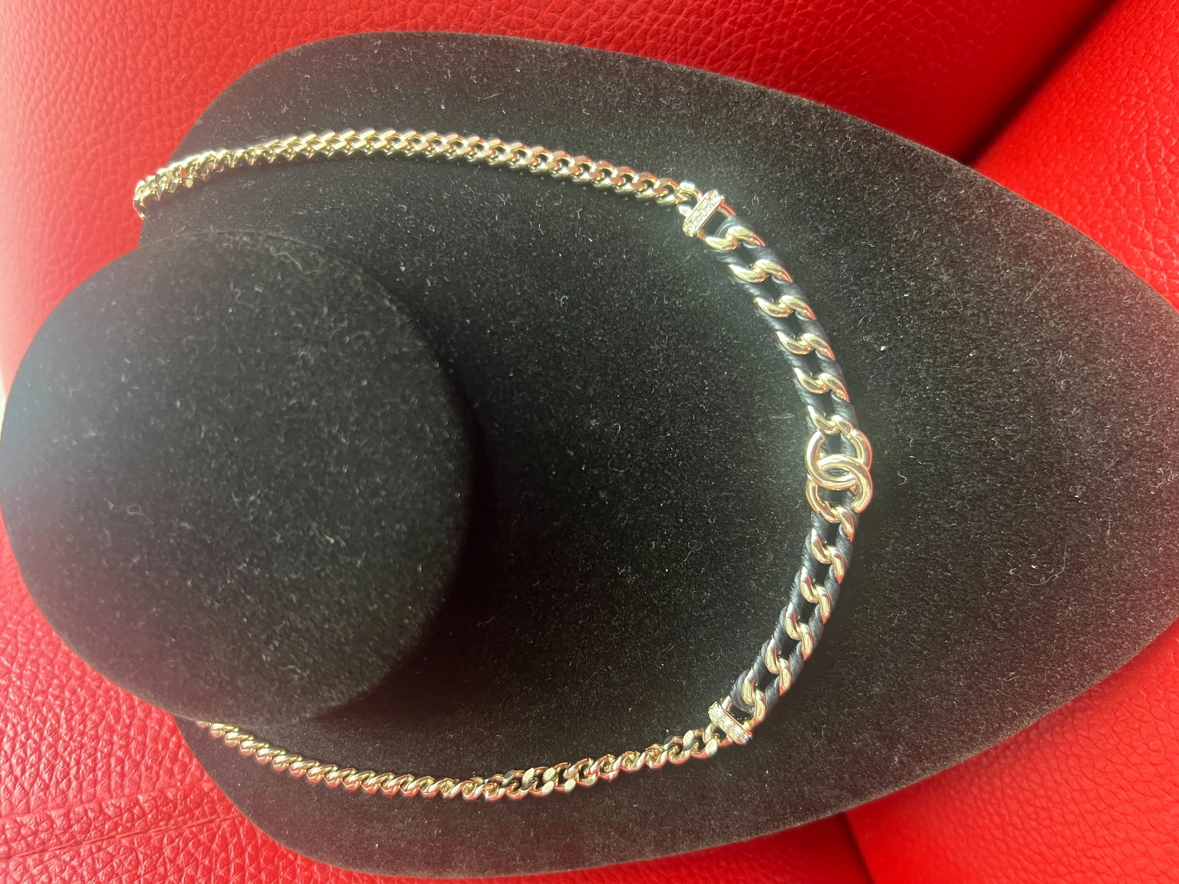香奈兒 CHANEL 經典雙色鍊條項鍊 