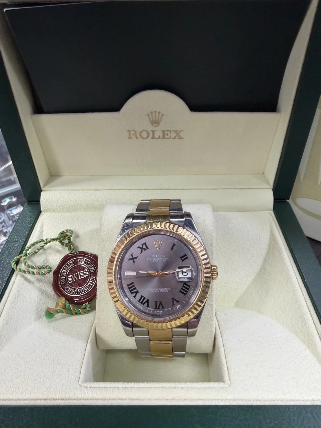 勞力士Rolex Datejust II 系列 溫布頓面盤 41mm