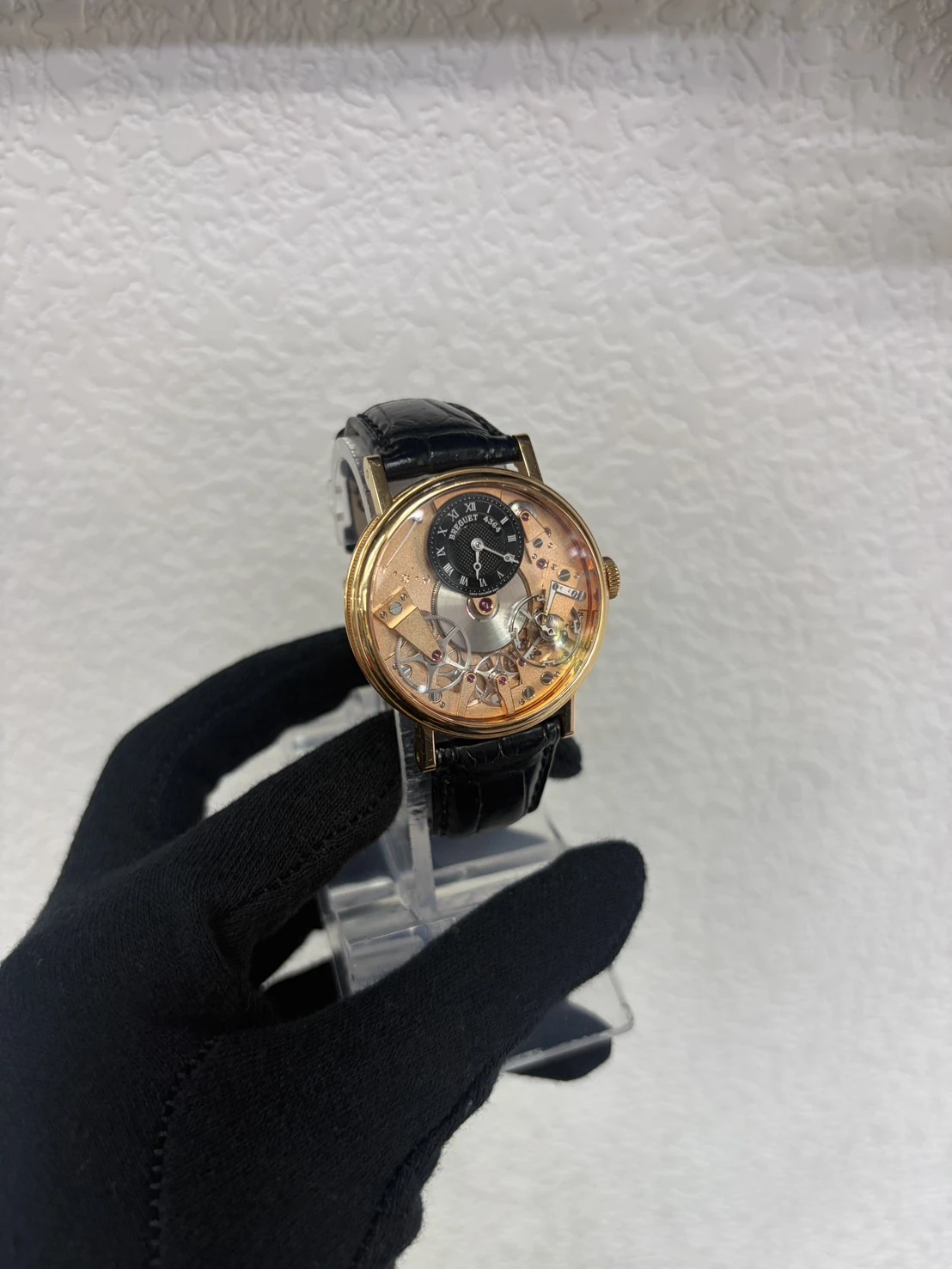 Breguet 寶璣 Tradition 傳藝系列 18K玫瑰金手動上鍊機械腕錶