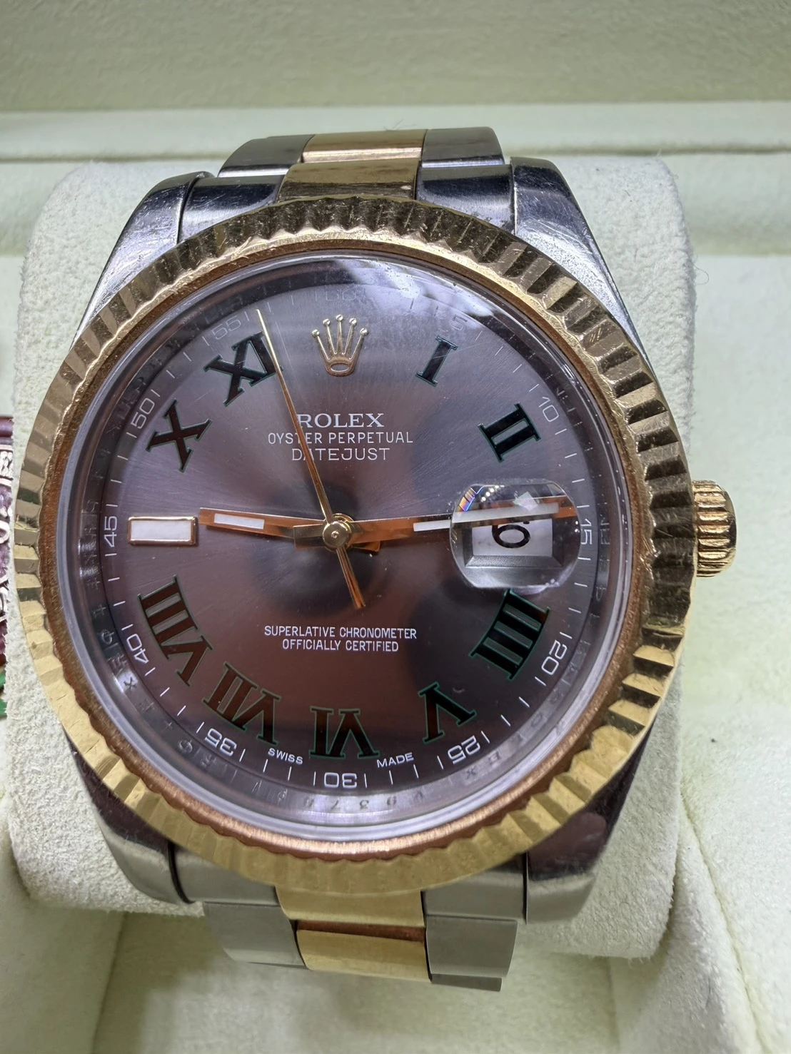勞力士Rolex Datejust II 系列 溫布頓面盤 41mm