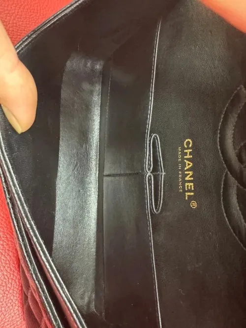 Chanel 香奈兒 CF25 黑金 荔枝皮