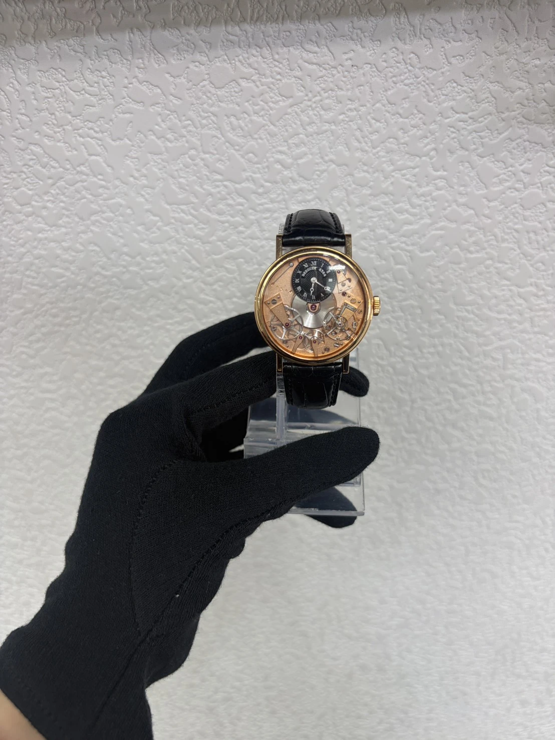 Breguet 寶璣 Tradition 傳藝系列 18K玫瑰金手動上鍊機械腕錶