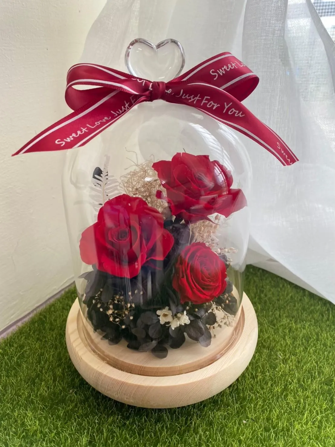 永生花玻璃罩(大)