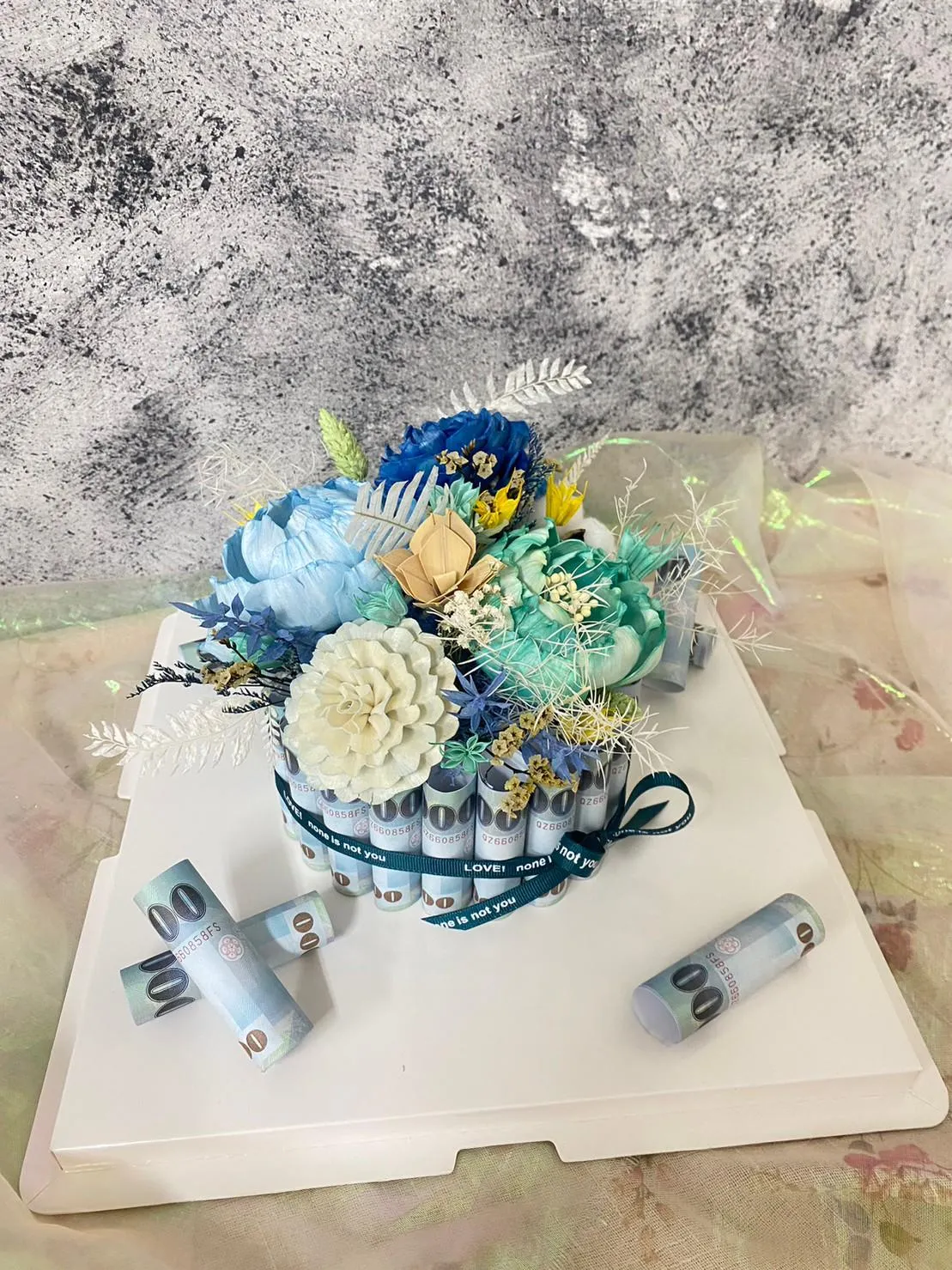 鈔票蛋糕花(材料包)