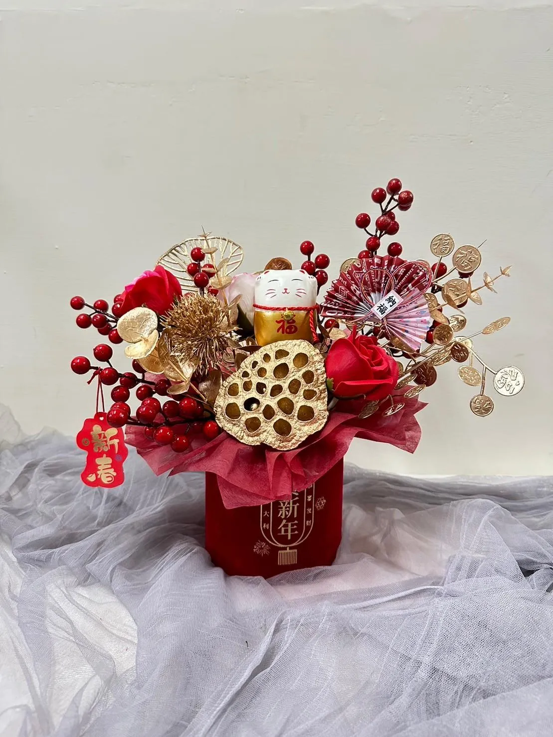 新春盆花 材料包