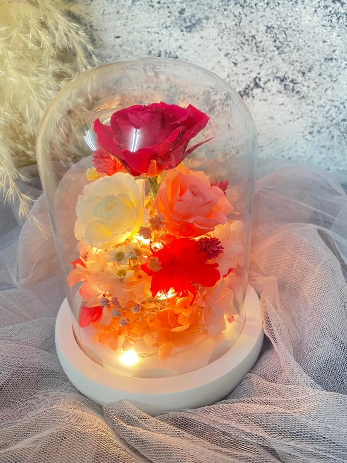 永生花玻璃罩(訂製款)