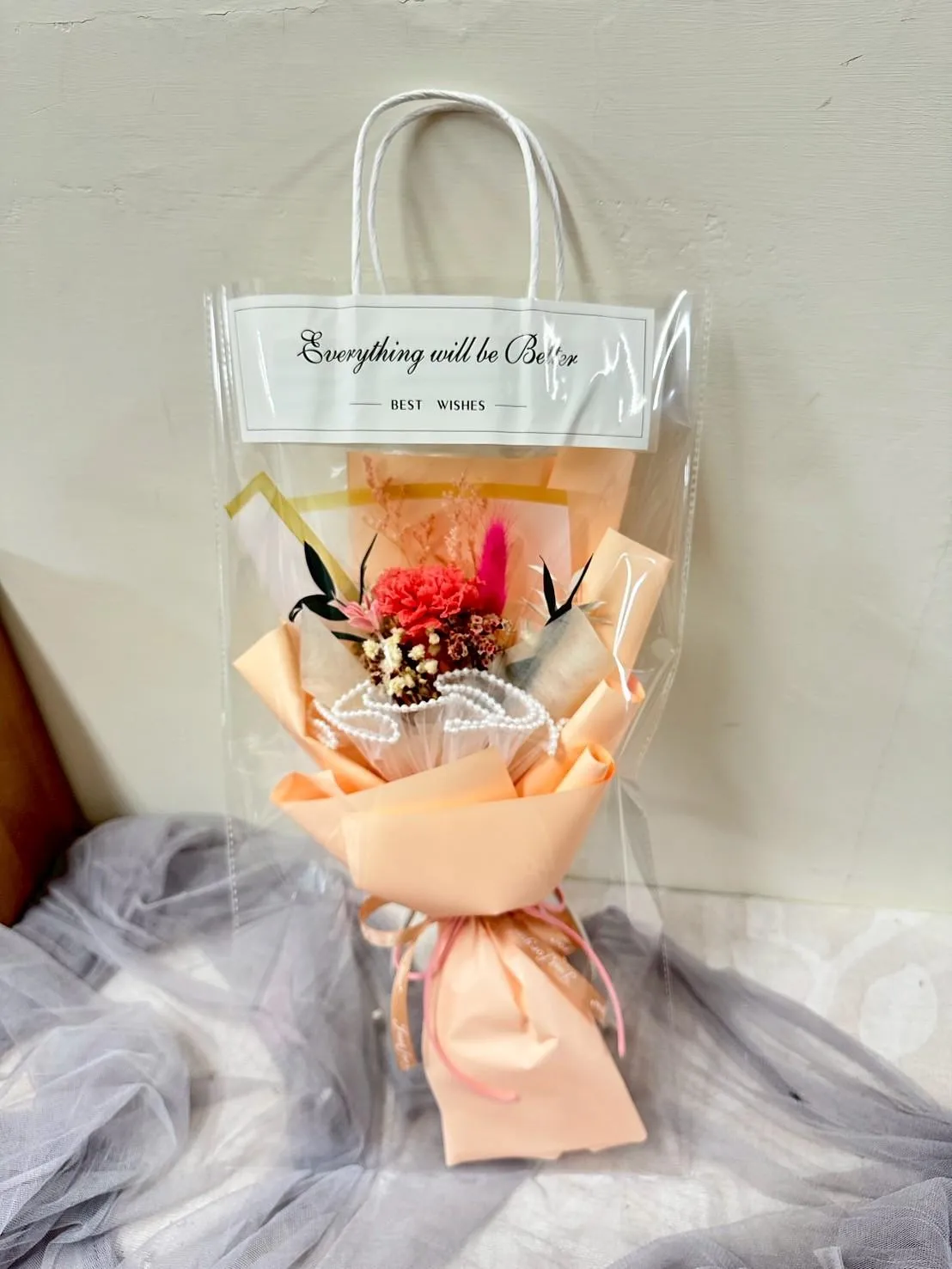 永生康乃馨花束