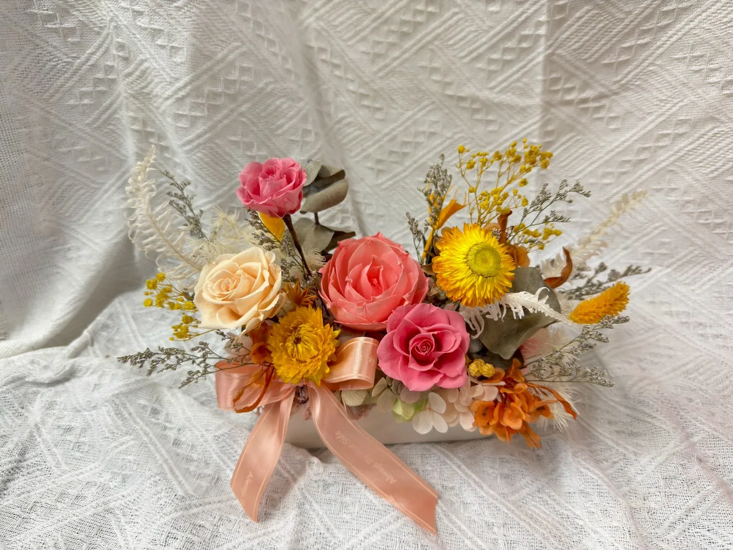 開幕盆花(方盆)