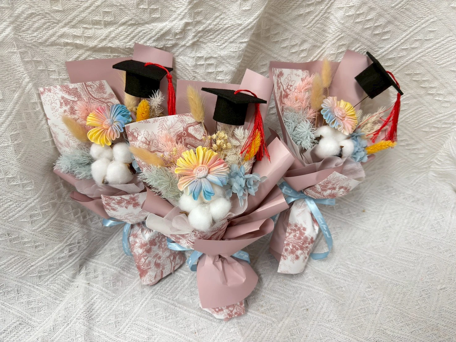 小太陽畢業花束