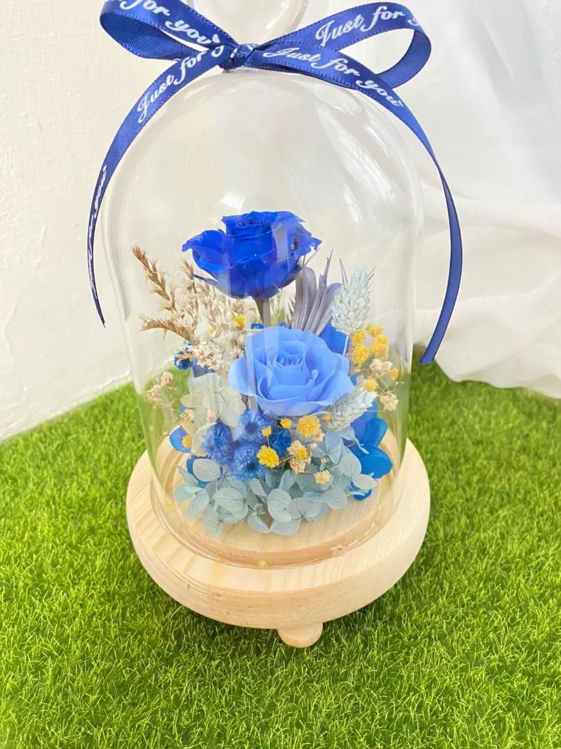 永生花玻璃罩(中)